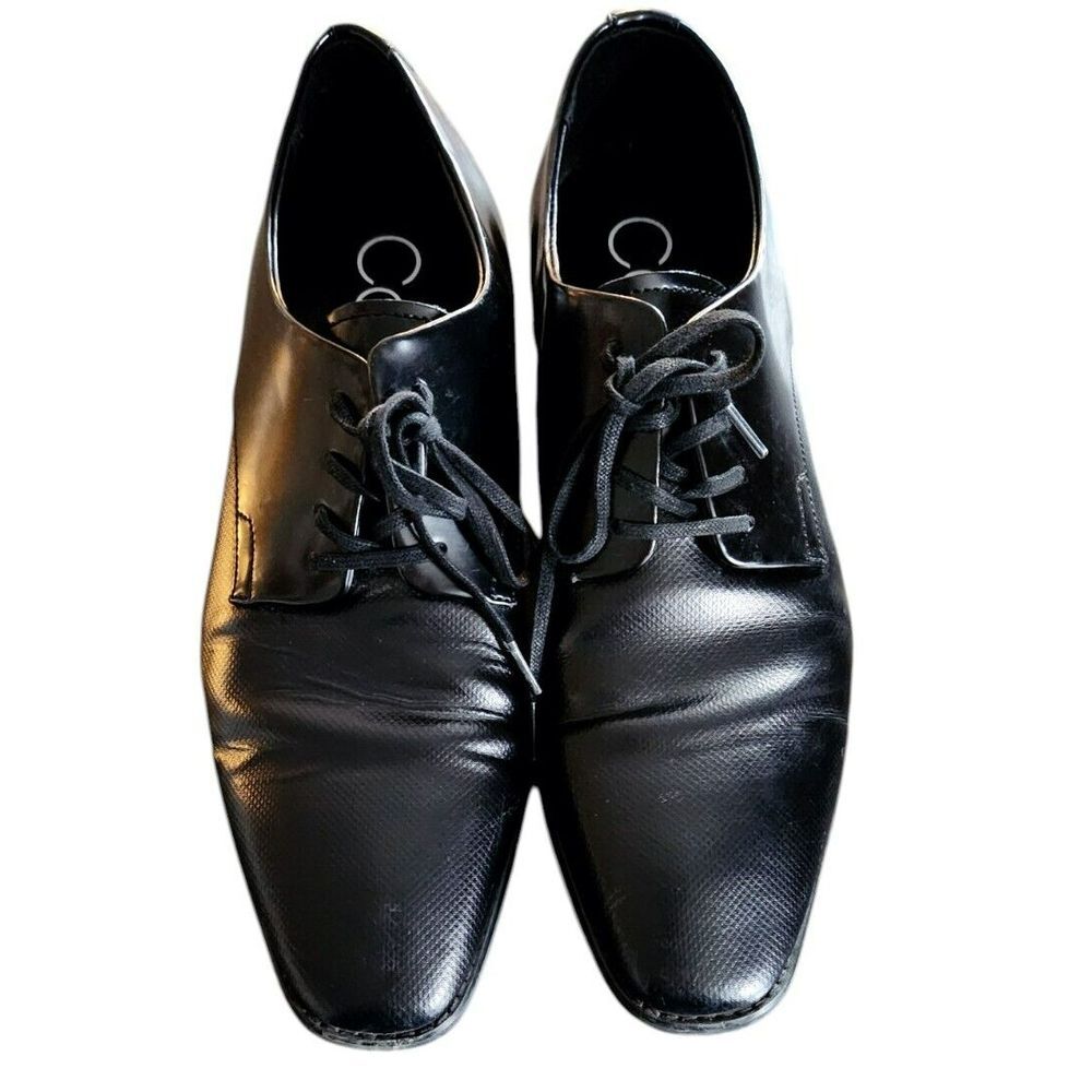 Calvin Klein Ramses Black Dress‎ Shoes Size 13